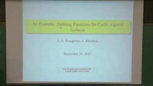 Defining equations for a Riemann surface