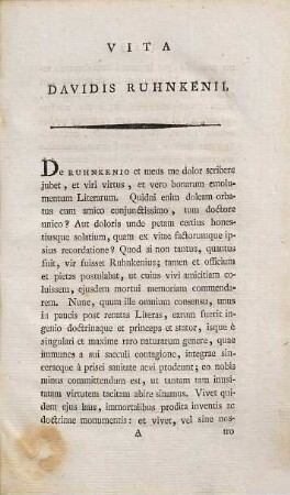 Vita Davidis Ruhnkenii