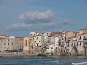 Die Stadt Cefalu, Hafengebiet