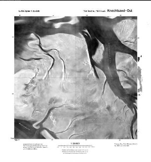 Knechtsand - Ost (Neuwerk-Scharhörn, Blatt 2), Gauß-Krüger-Koordinaten: Rechtswert: 3458, Hochwert: 5964
