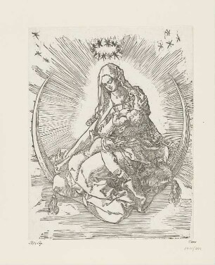 Maria auf der Mondsichel