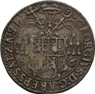 Münze, 1/2 Taler, 1586