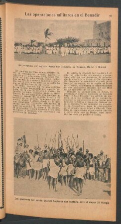 Las operaciones militares en el Benadir