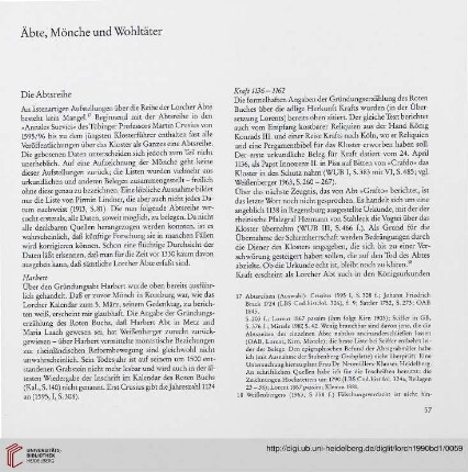 Äbte, Mönche und Wohltäter