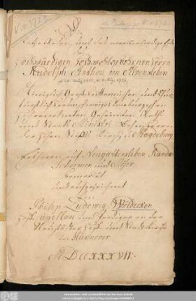 Letzte Reden und Lebensgeschichte ... von Rudolph Anthon von Alvensleben