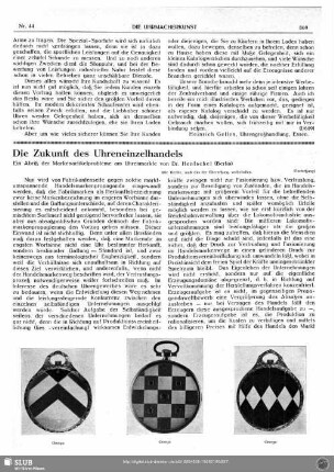 Die Zukunft des Uhreneinzelhandels (Fortsetzung)