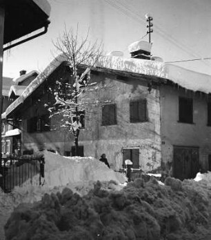 Haus im Winter