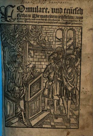 Formulare und teütsch Rethoric wie man einem iegclichen was stadts würde und eren der ist schreiben sol