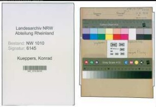 Entnazifizierung Konrad Kueppers , geb. 06.03.1914 (Lehrer)