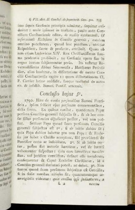Conclusio hujus[...]