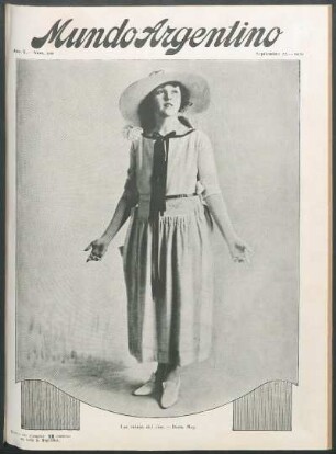 Las reinas del cine. - Doris May [Fotografía]