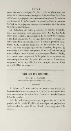 Note sur les roulettes.