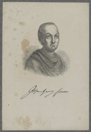 Bildnis des Johann Georg Hamann