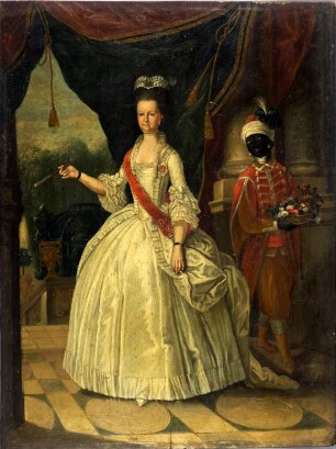 Bildnis: Markgräfin Caroline Luise von Baden