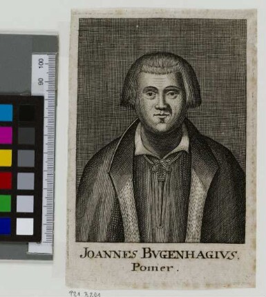 [Bildnis von Joannes Bvgenhagivs Pomer.]