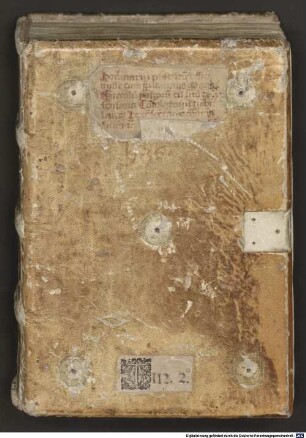 Bernardi Tegernseeensis prioris ordinarium practicum missae, cum epistola Johannis episcopi Eichstettensis ad Bernardum a. 1461 - BSB Clm 18548 b