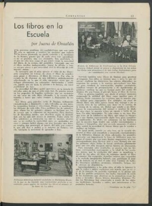 Los libros en la Escuela