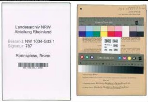 Entnazifizierung Bruno Roenspiess , geb. 20.09.1896 (Lehrer)