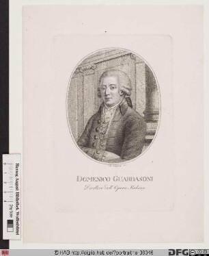 Bildnis Domenico Guardisoni