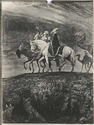 Triptychon Weihnachten, die hl. drei Könige