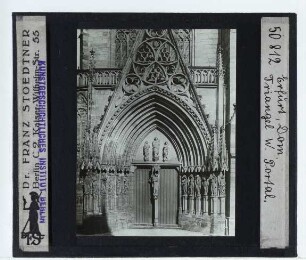 Erfurt, Dom : W-Portal