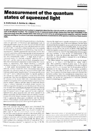 Measurement of the quantum states of squeezed light