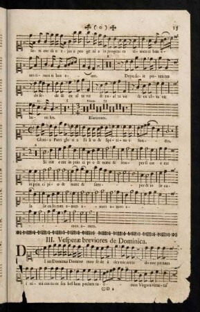 15-22, III. Vesperae breviores de Dominica
