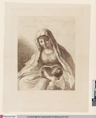 [Maria mit Engel ?]