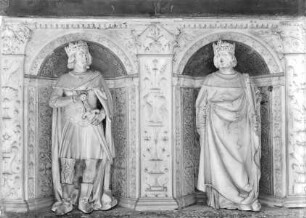 Grabmal des Herzogs Franz II. und seiner Gemahlin Margarethe von Foix: Karl der Große