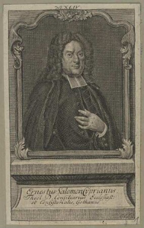 Bildnis des Ernestus Salomon Cyprianus