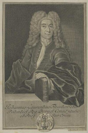 Bildnis des Johannes Laurentius Fleischer