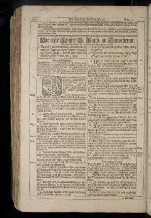 Die erste Epistel S. Pauli, an Timotheum.