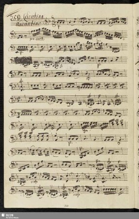 259. Cavatina: Se bello al par del volto / Sarti, G.