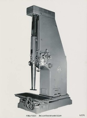 Feinstborhmaschine "PFR 1000" der MSO Maschinen- und Schleifmittelwerke