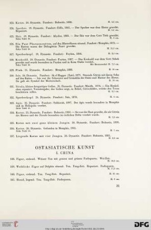 Ostasiatische Kunst (Nr. 338-373)