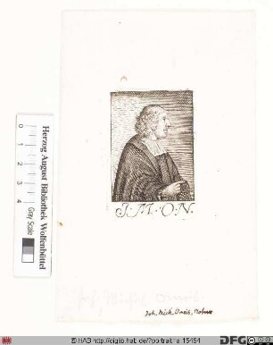 Bildnis Johann Michael Omeis