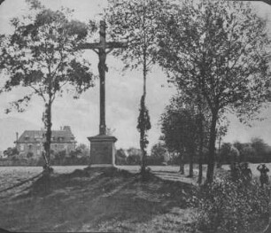 Erster Weltkrieg - "Kriegserinnerungen an Nordfrankreich und die Vogesen". "Schloss in Belval" (Dép. Vosges)
