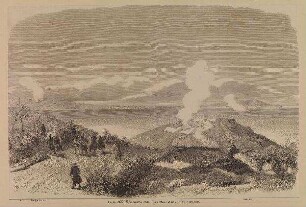 Preußische Batterie gegenüber Sonderburg (April 1864)