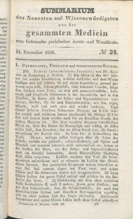 14. December 1836. No 24.