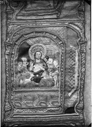 Kloster Lichtental Kasel Christus mit Wundmalen zwischen den Aposteln (um 1594)