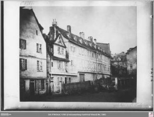 Eckhäuser der Großen Friedberger Straße, jetzt Alte Gasse, und Bleichstraße