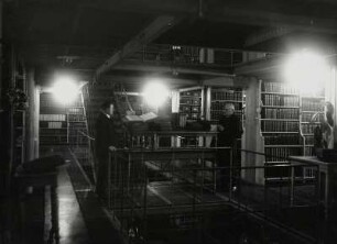 Büchermagazin der Bibliothek im Reichsgericht