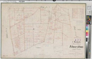 Altenrüthen (Rüthen), Separation Altenrüthen, Bl.3 Reinkarte