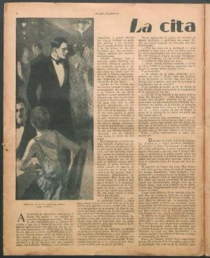 La cita trágica : Un cuento de Elena S. Muñoz