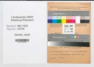 Entnazifizierung Adolf Gehrke, geb. 15.05.1889 (Landarbeiter)