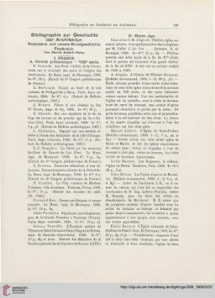 Bibliographie zur Geschichte der Architektur