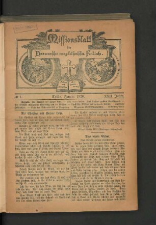 No 1. Januar 1920.