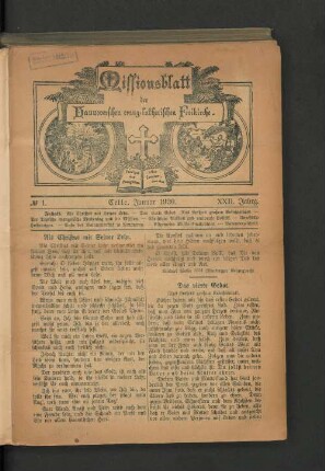 No 1. Januar 1920.