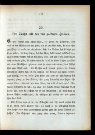 29. Der Teufel mit den drei goldenen Haaren.