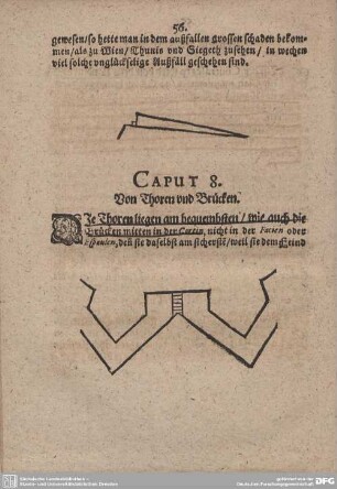 CAPUT 8. Von Thoren und Brücken.